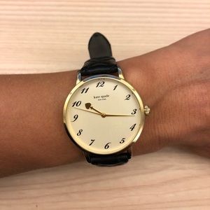 Kate Spade black watch
